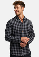 KSJohan Long Sleeve Checked Shirt